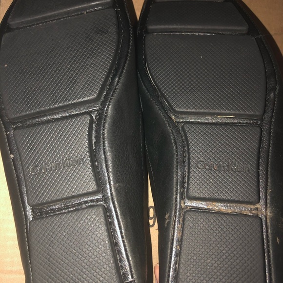 Calvin Klein Black Leather Loafers - Picture 5 of 5